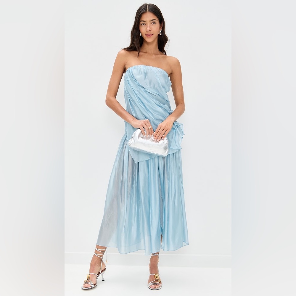 ISO: The Garment Gilian Gown in Light Blue